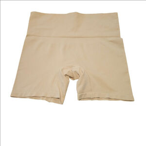 Women's Jockey Beige Shapewear BoyShorts L